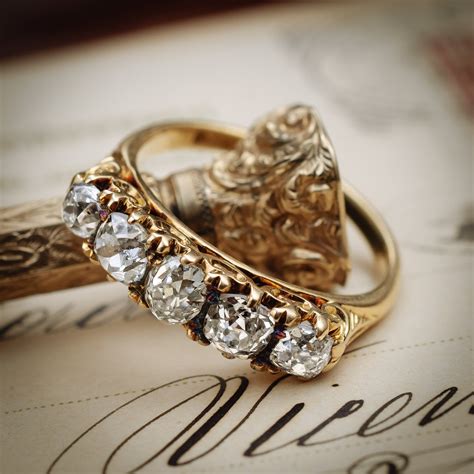 vintage diamond rings